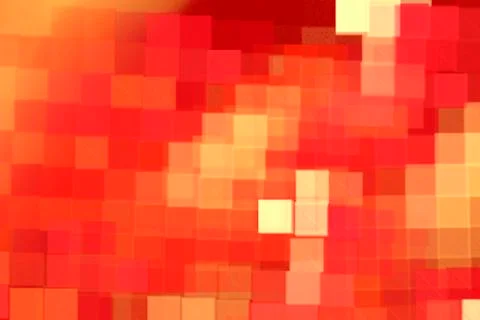 Red pattern square, abstract modern background with fractal shapes for web de Stock Photos