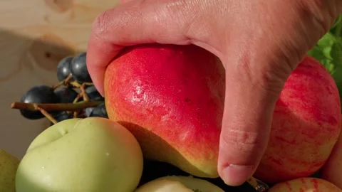 Red pear Stock-Footage 319315334