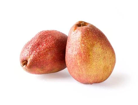 Red pear Stock Photos