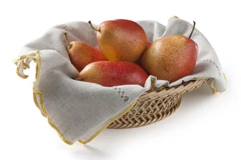 Red pears Stock Photos