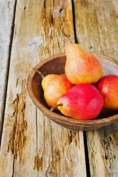 Red pears Stock Photos