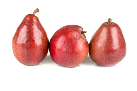 The red pears Stock Photos