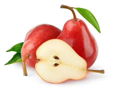 Red pears Foto stock
