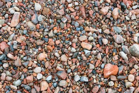 Red Pebble Stock Photos