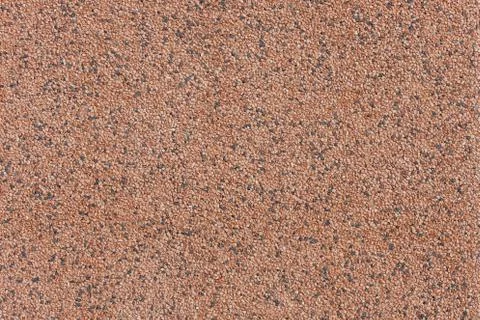 Red pebble stone tile surface background. Stock Photos