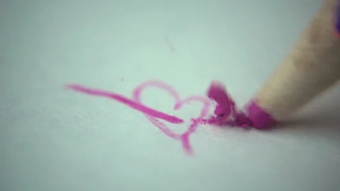 Red Pencil Breaking Into Pieces Stock Footage 94366157