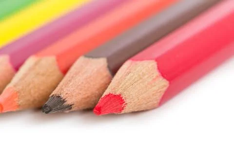 Red pencil Stock Photos
