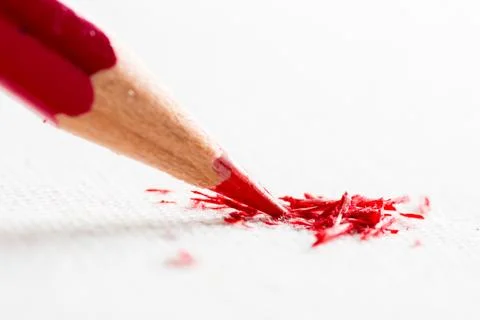 Red pencil Stock Photos