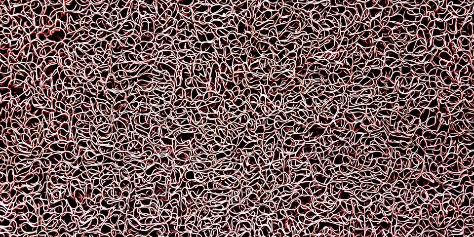 RED PENCIL SCRIBBLE ABSTRACT BACKGROUND Stock Photos