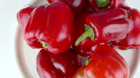 Red pepper 1 Video stock 140358621