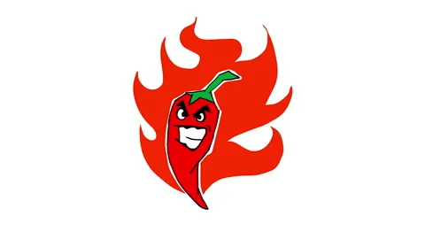 Red pepper . Character 4K Stock Footage 148461013
