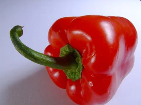 Red pepper close up Stock Photos