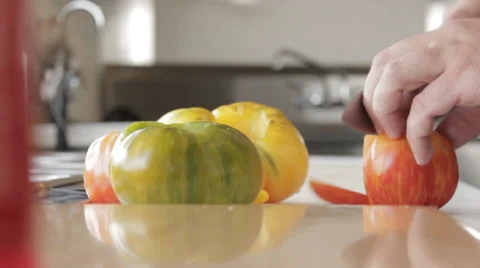 Red Pepper Cutting Stock Footage 57224980