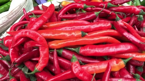 Red pepper Stock Footage 145220256