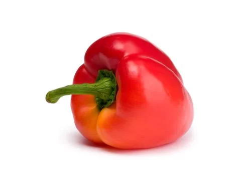 Red pepper isolated Stock Photos