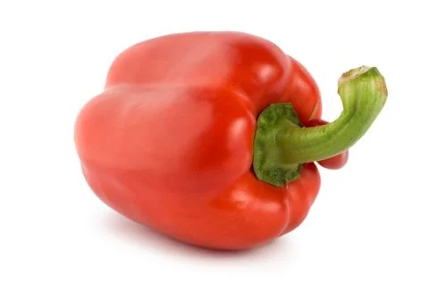 Red pepper isolated Stock Photos