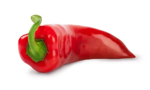 Red pepper isolated Stock Photos