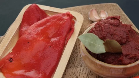 Red pepper paste Stock-Footage 260163583