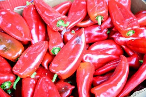 Red pepper Foto stock