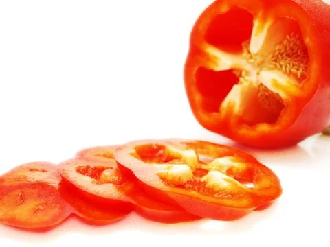 Red pepper Foto stock