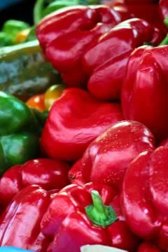 Red pepper Stock Photos