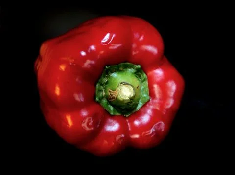 Red pepper raw Stock Photos