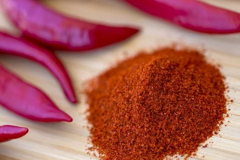 Red pepper spice Stock Photos