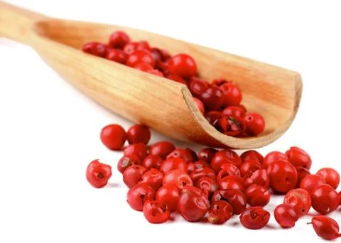 Red Peppercorns Stock Photos