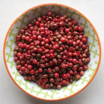 Red Peppercorns Stock Photos