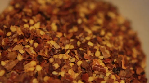 Red Peppers Close Up - Rack Focus Video stock 34480620