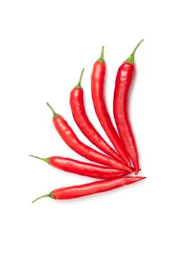 Red peppers Stockfoto's