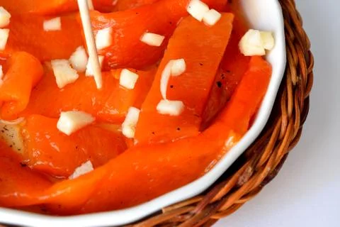 Red peppers Stock Photos