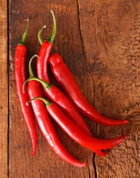 Red peppers Stock Photos