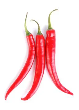 Red peppers Stock Photos
