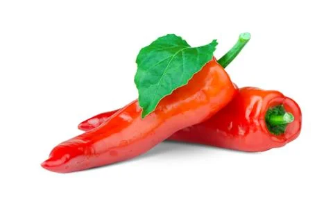 Red peppers Stock Photos