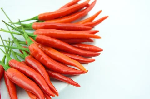 Red peppers Stock Photos
