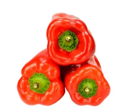 Red peppers Stock Photos