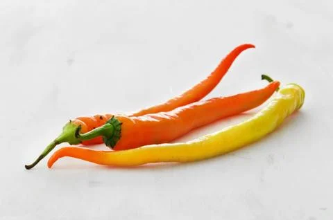 Red peppers Stock Photos