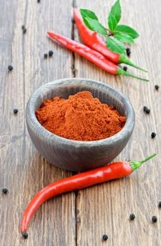 Red peppers Stock Photos