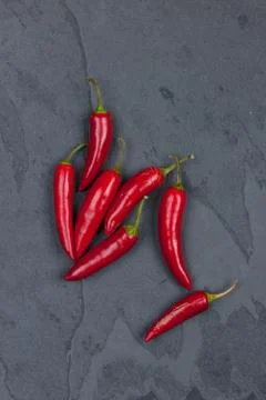 Red peppers Stock Photos