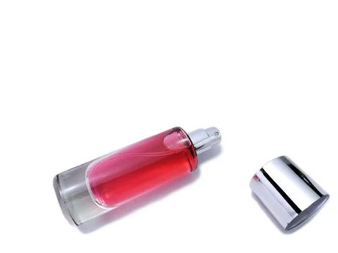 Red perfume Stock Photos