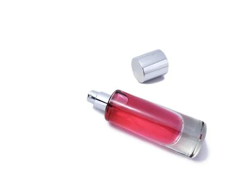Red perfume Stock Photos