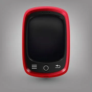 Red phone Stock Illustration