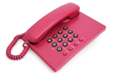 Red phone Stock Photos