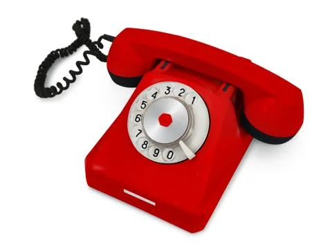Red phone Stock Photos