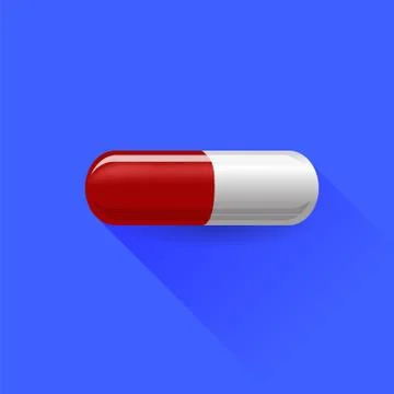 Red Pill Stock Illustration