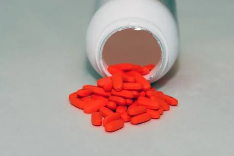 Red Pills Foto stock
