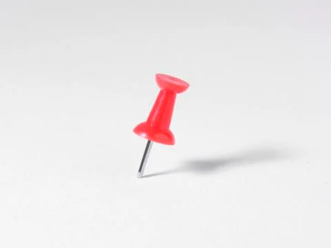 Red pin Stock Photos