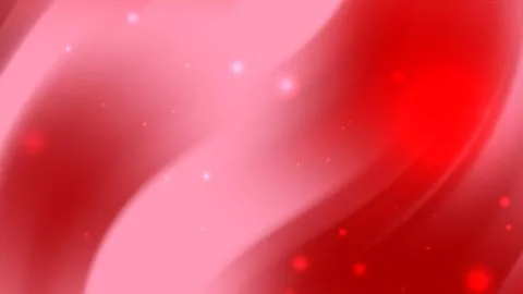 Red pink gradient background features subtle glowing particles Stock Illustration