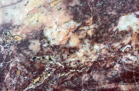 Red-pink marble. Marble background. Marble texture. Stock Photos